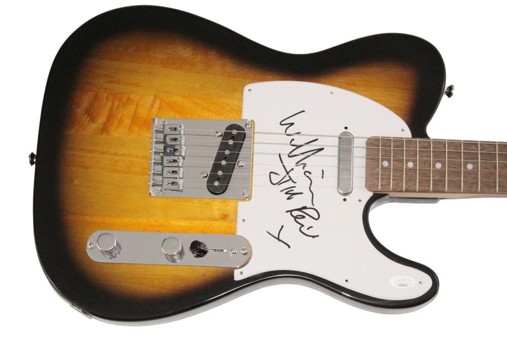 The Jesus and Mary Chain Signed Autograph Fender Telecaster Guitar w/ JSA COA
