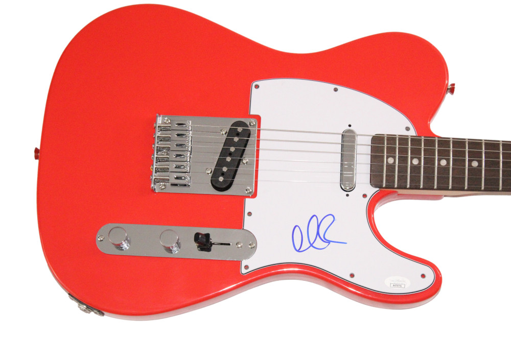 Marc Roberge OAR Signed Autograph Red Fender Telecaster Guitar w/ JSA COA
