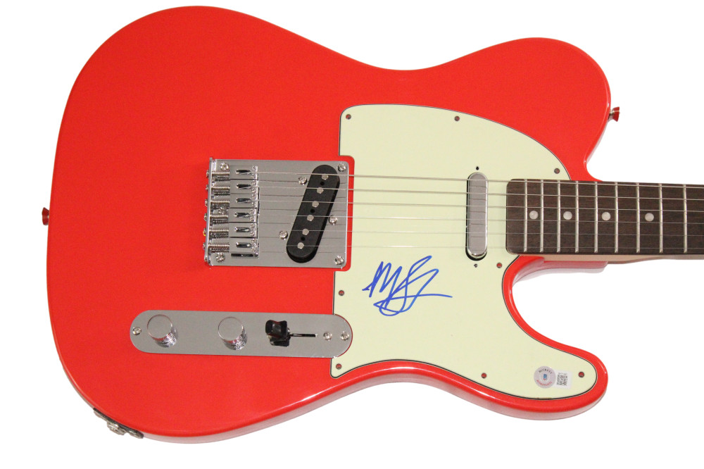 Miranda Lambert Signed Autograph Red Fender Telecaster Guitar w/ Beckett COA
