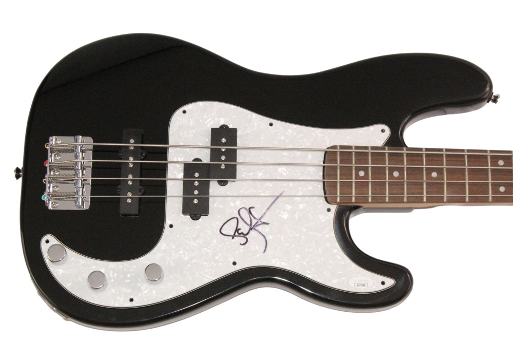 Stefan Lessard Dave Matthews Band Signed Autograph Fender Bass Guitar w/ JSA COA
