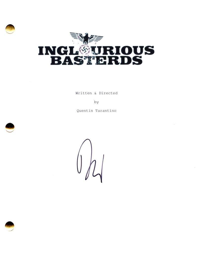 Diane Kruger Signed Autograph Inglourious Basterds Full Movie Script Screenplay