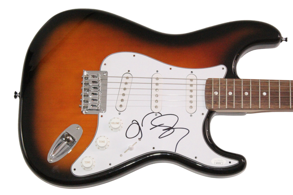 Jeff Goldblum Signed Autograph Fender Guitar - The Mildred Snitzer Orchestra JSA