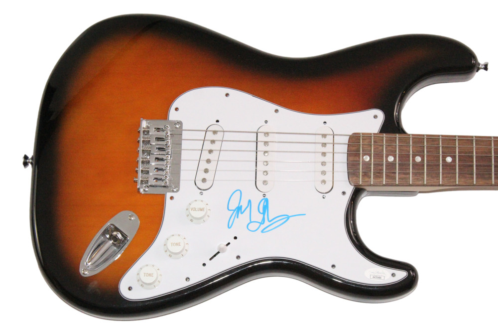 Jack Johnson Signed Autograph Fender Electric Guitar - On and On w/ JSA COA