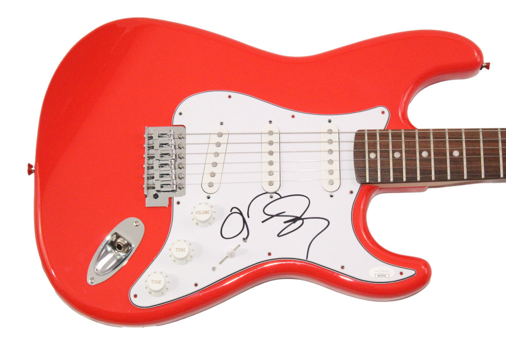 Jeff Goldblum Signed Autograph Fender Guitar The Mildred Snitzer Orchestra JSA