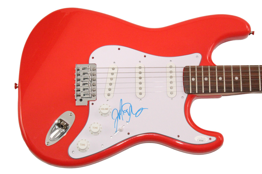 Jack Johnson Signed Autograph Fender Electric Guitar In Between Dreams JSA COA
