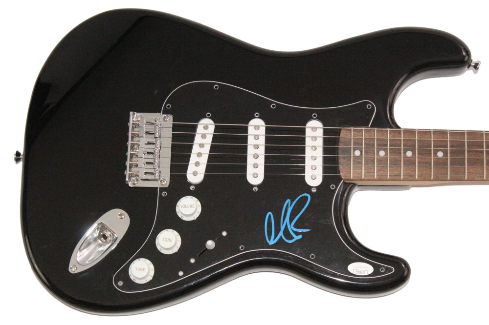 Marc Roberge OAR Signed Autograph Black Fender Guitar - Soul's Aflame w/ JSA COA