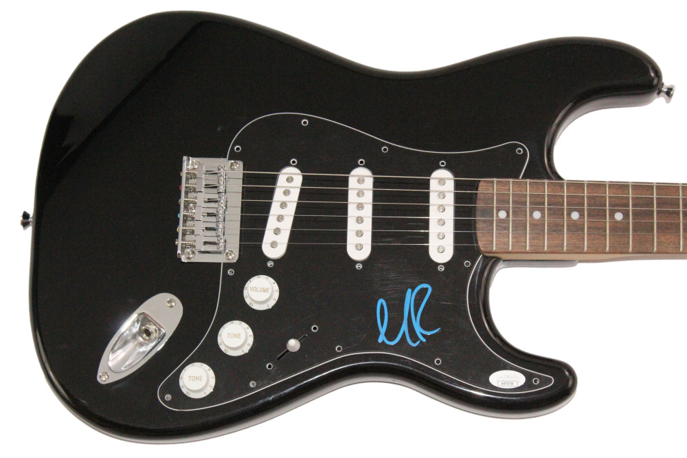 Marc Roberge OAR O.A.R. Signed Autograph Black Fender Electric Guitar w/ JSA COA