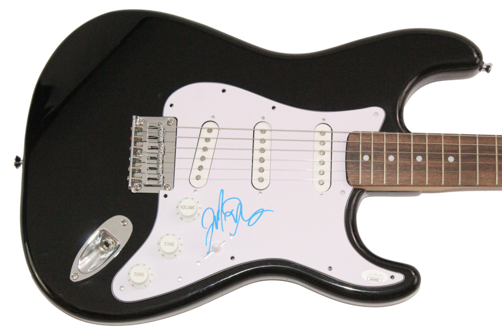 Jack Johnson Signed Autograph Fender Electric Guitar Brushfire Fairytales JSA