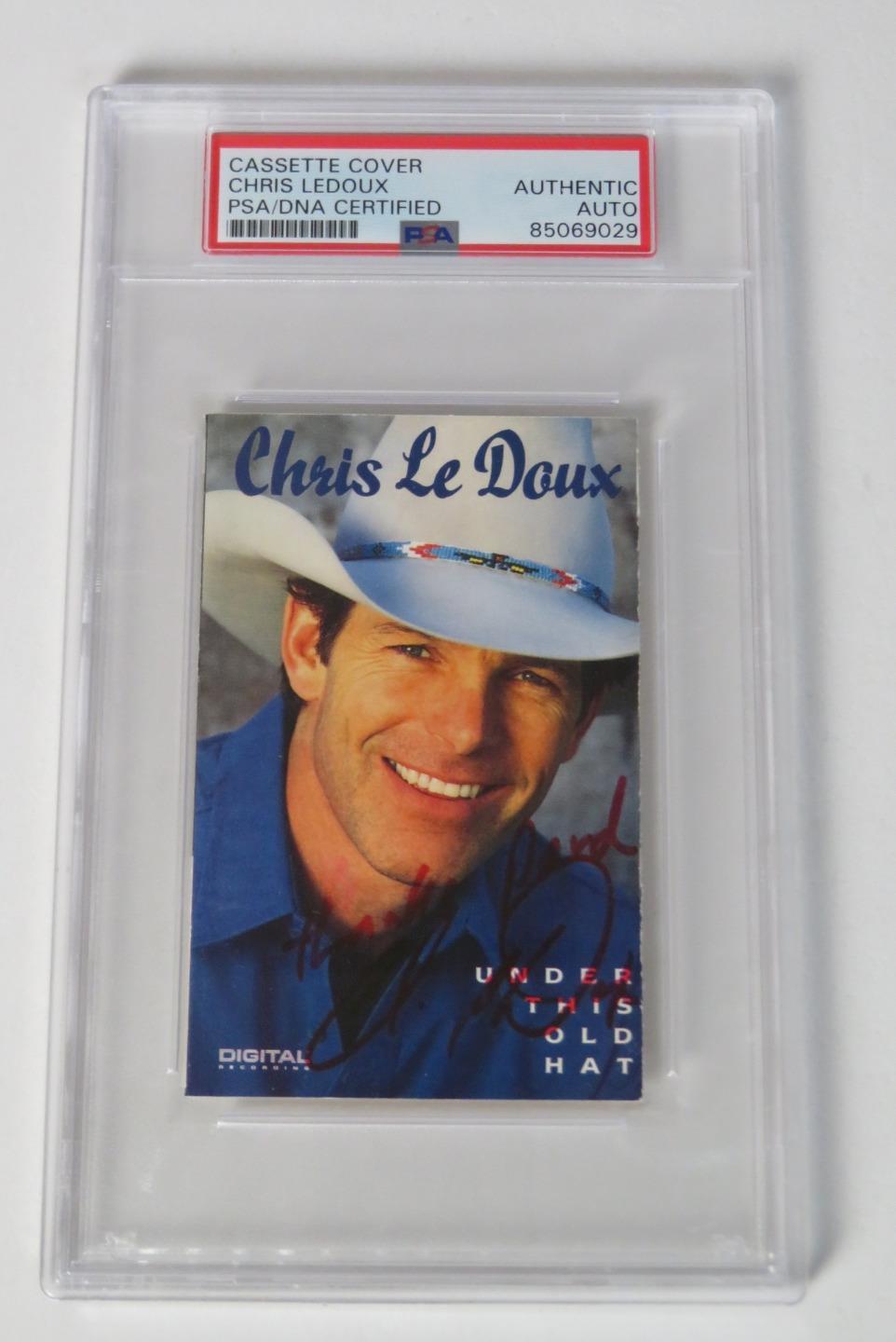 CHRIS LeDOUX Signed Autograph Auto 