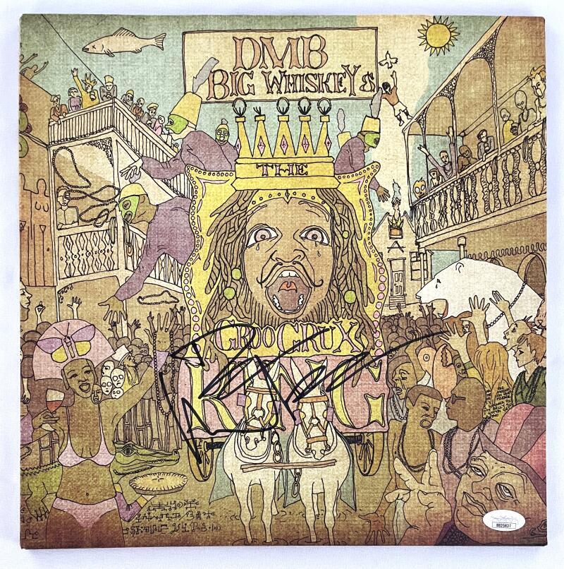 Dave Matthews Signed Autograph Album Vinyl Record LP - Big Whiskey Band JSA COA