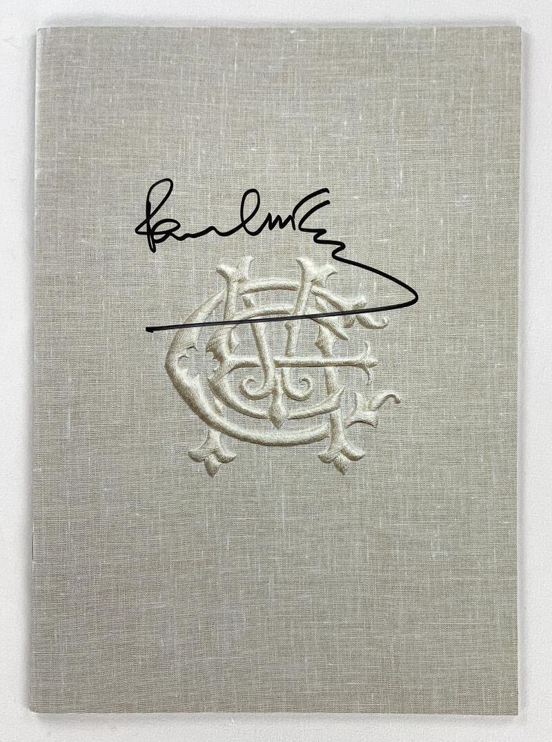 Paul McCartney The Beatles Signed Autograph Ecce Cor Meum Program w/ JSA COA