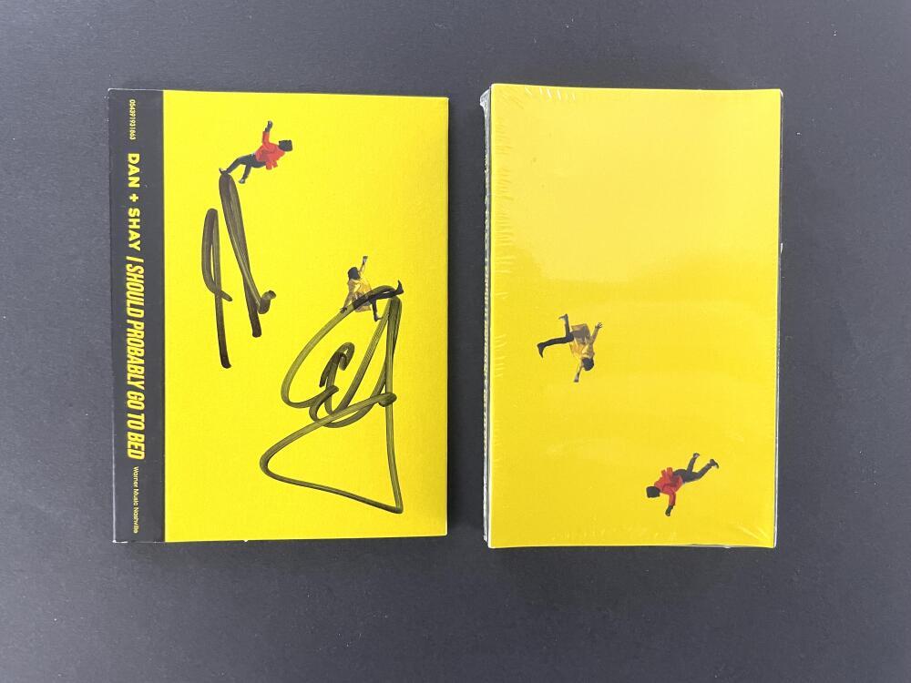 Dan + Shay Signed Autograph I Should Probably Go To Bed Cassette w/ JSA COA