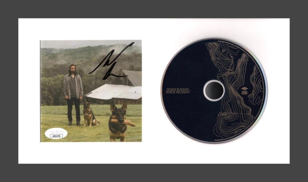 Noah Kahan Signed Autograph Stick Season Framed CD Display - Ready to Hang! JSA