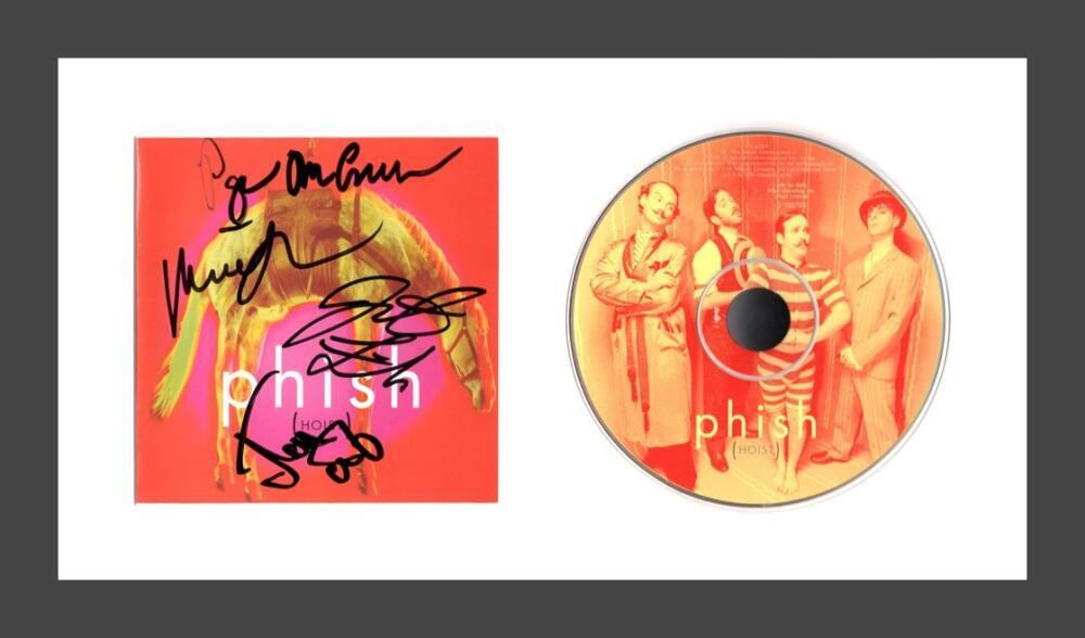 Phish Full Band x4 Signed Autograph Hoist Framed CD Display - Ready to Hang! JSA
