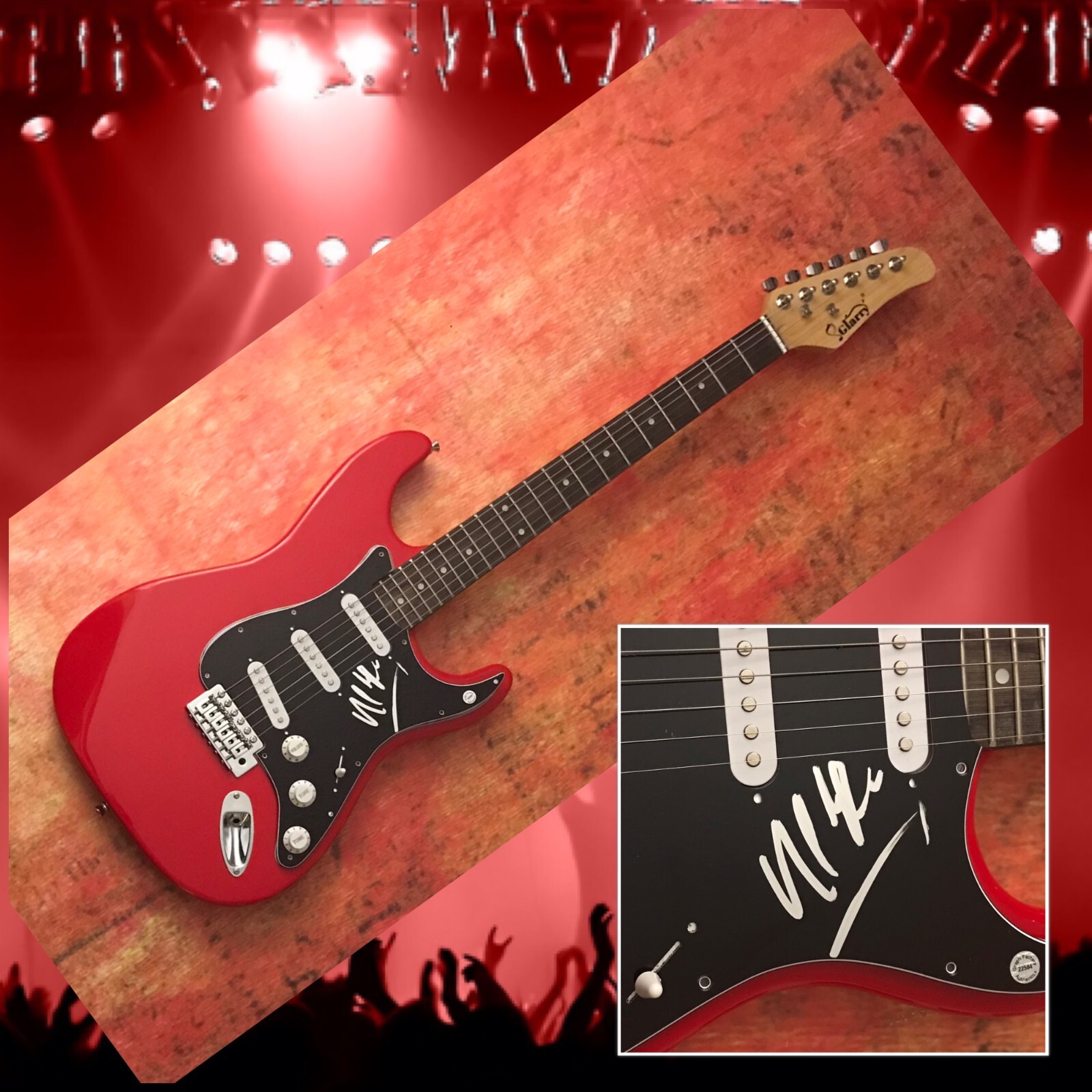 GFA Wink Country Legend * NEAL McCOY * Signed Electric Guitar N3 COA
