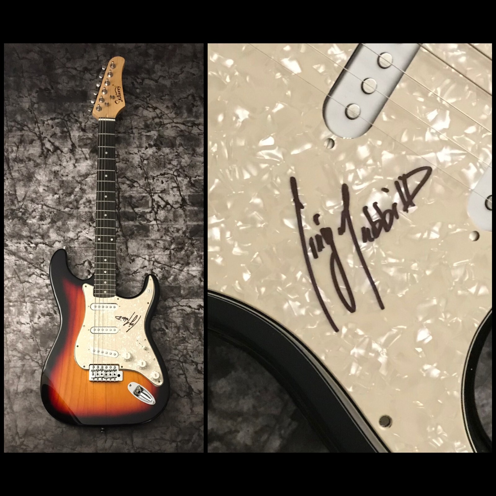 GFA BlesstheFall & Escape the Fate * CRAIG MABBITT * Signed Electric Guitar COA
