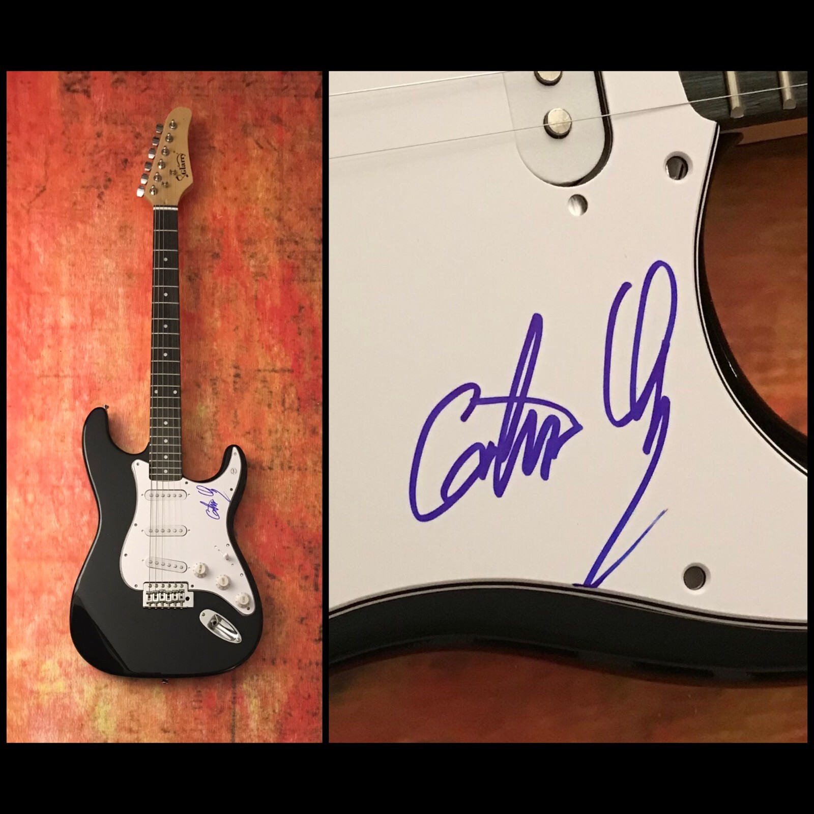 GFA Cold War Guitarist Singer * CAUTIOUS CLAY * Signed Electric Guitar COA
