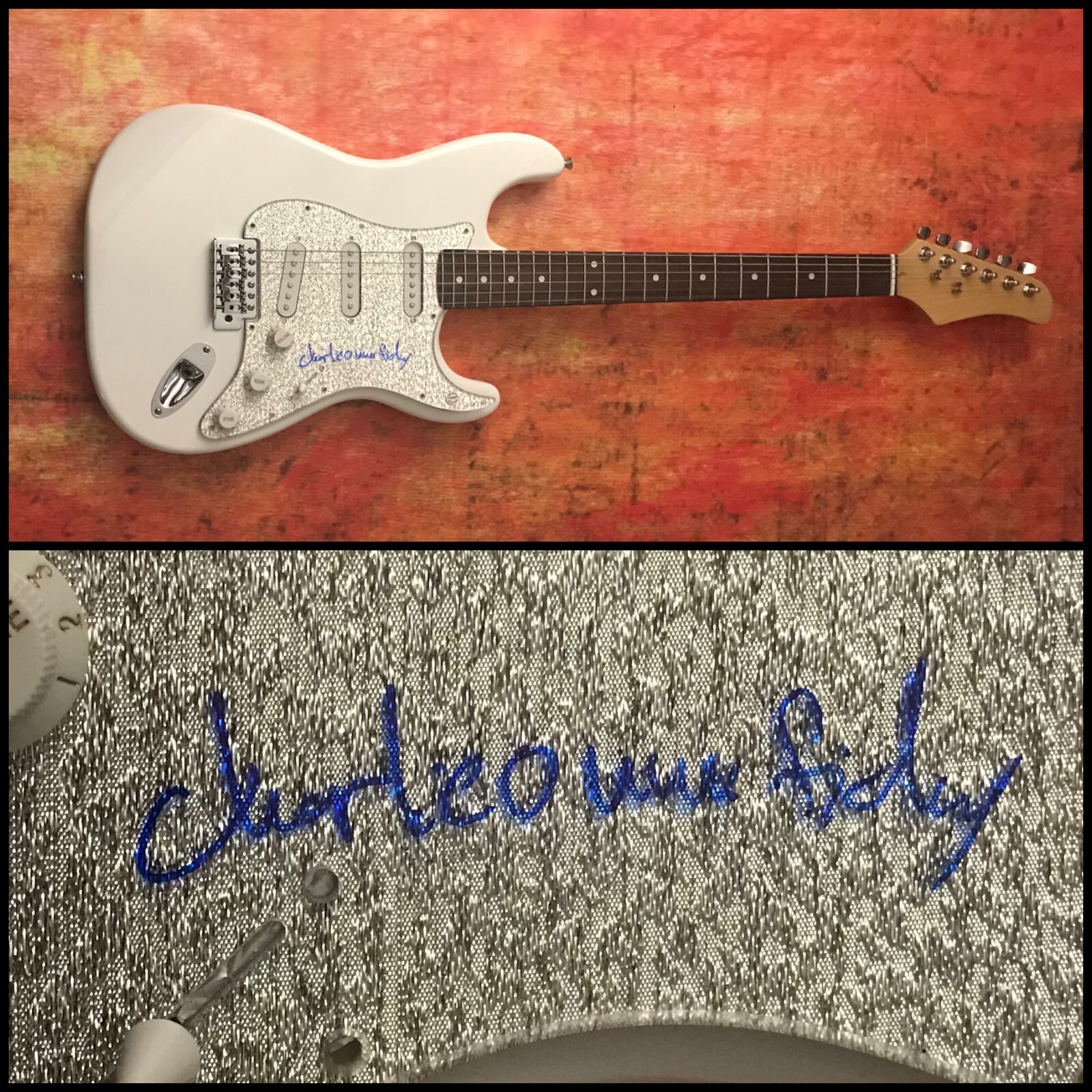 GFA Onnafriday Star Charlie * CHARLIEONAFRIDAY * Signed Electric Guitar COA
