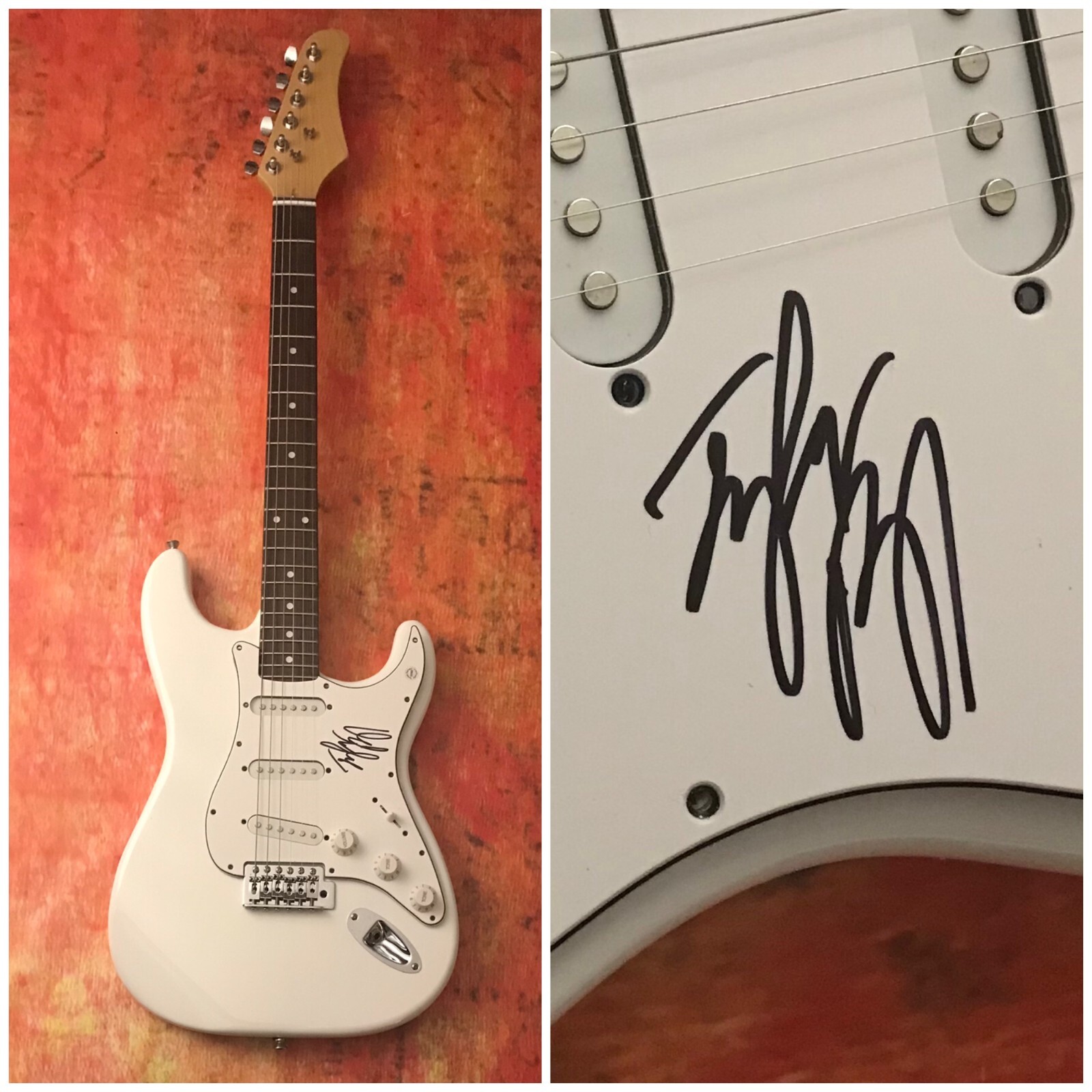 GFA and the Shakedown * TYLER BRYANT * Signed Electric Guitar T6 COA
