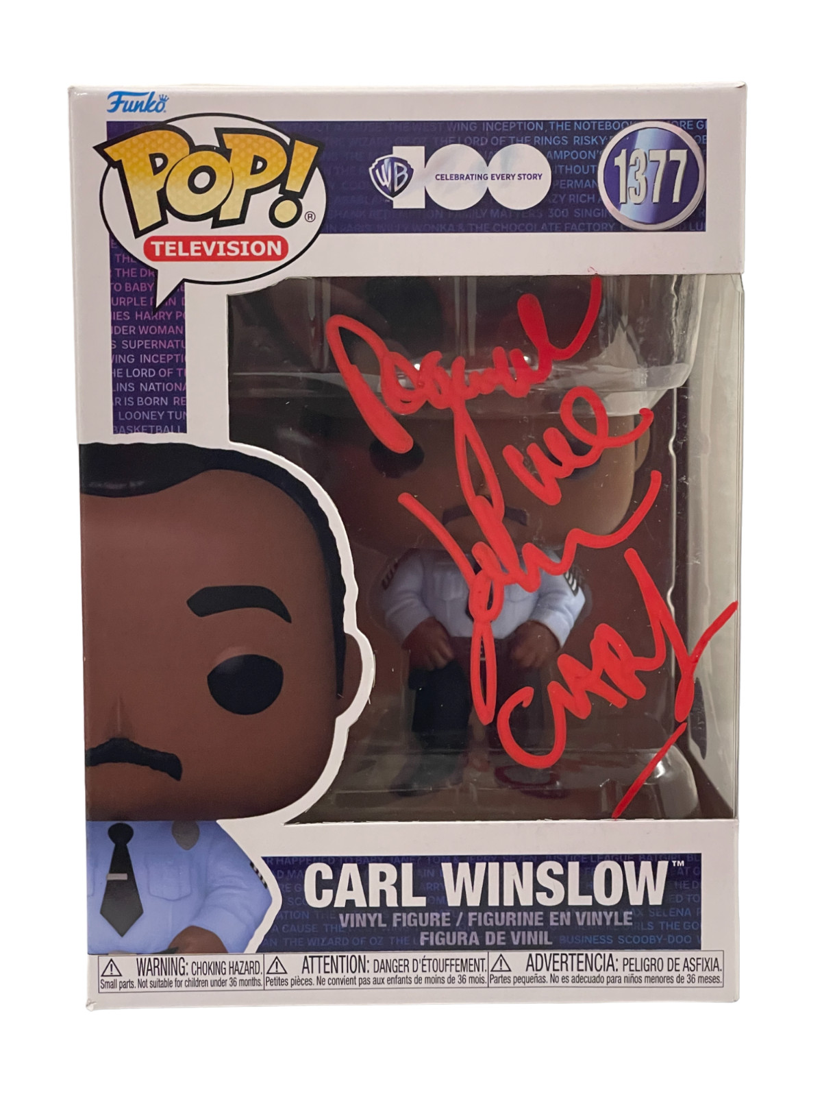 Reginald Veljohnson Signed Funko Carl Winslow Family Matters Autograph Beckett
