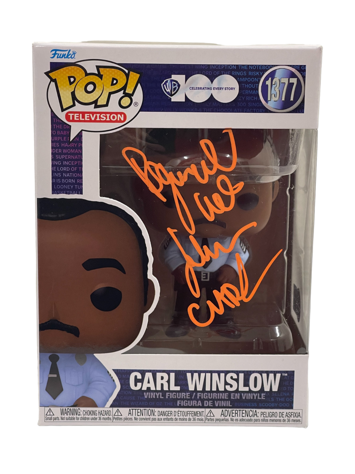 Reginald Veljohnson Signed Funko Carl Winslow Family Matters Autograph Beckett
