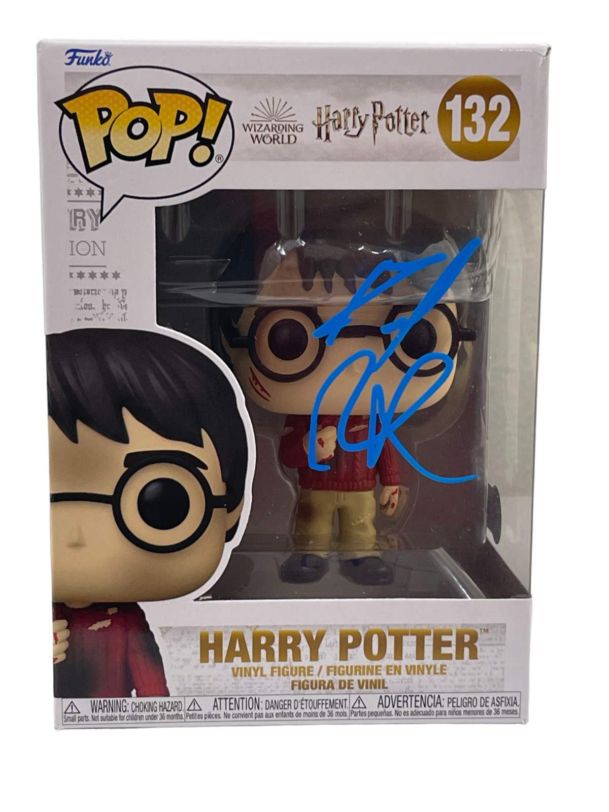 Daniel Radcliffe Signed Harry Potter 132 Funko Authentic Autograph Beckett
