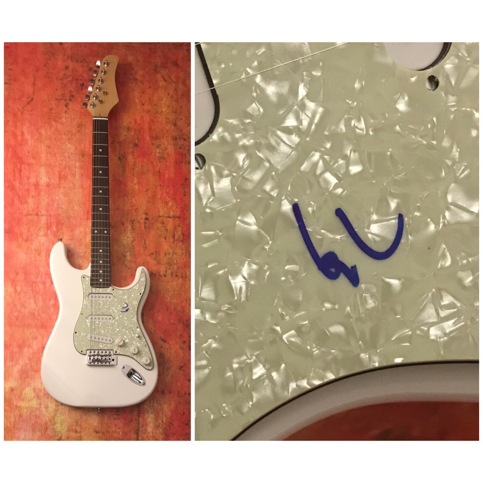 what guitar does cigarettes after sex use GFA Cigarettes After Sex * GREG GONZALEZ * Signed Electric Guitar G5 COA