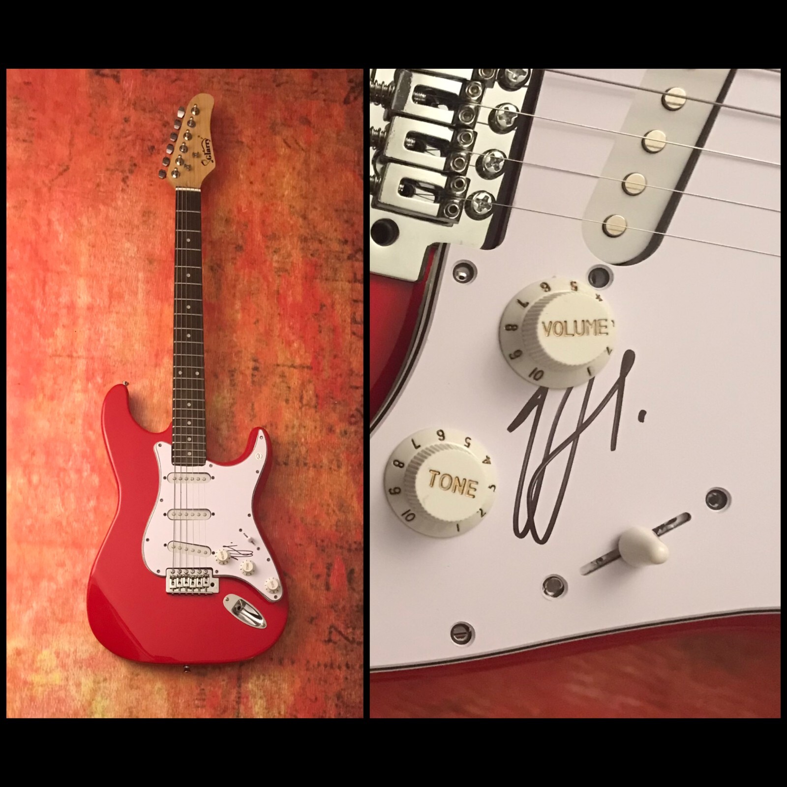 GFA Inhaler Rock Band Singer * ELIJAH HEWSON * Signed Electric Guitar COA
