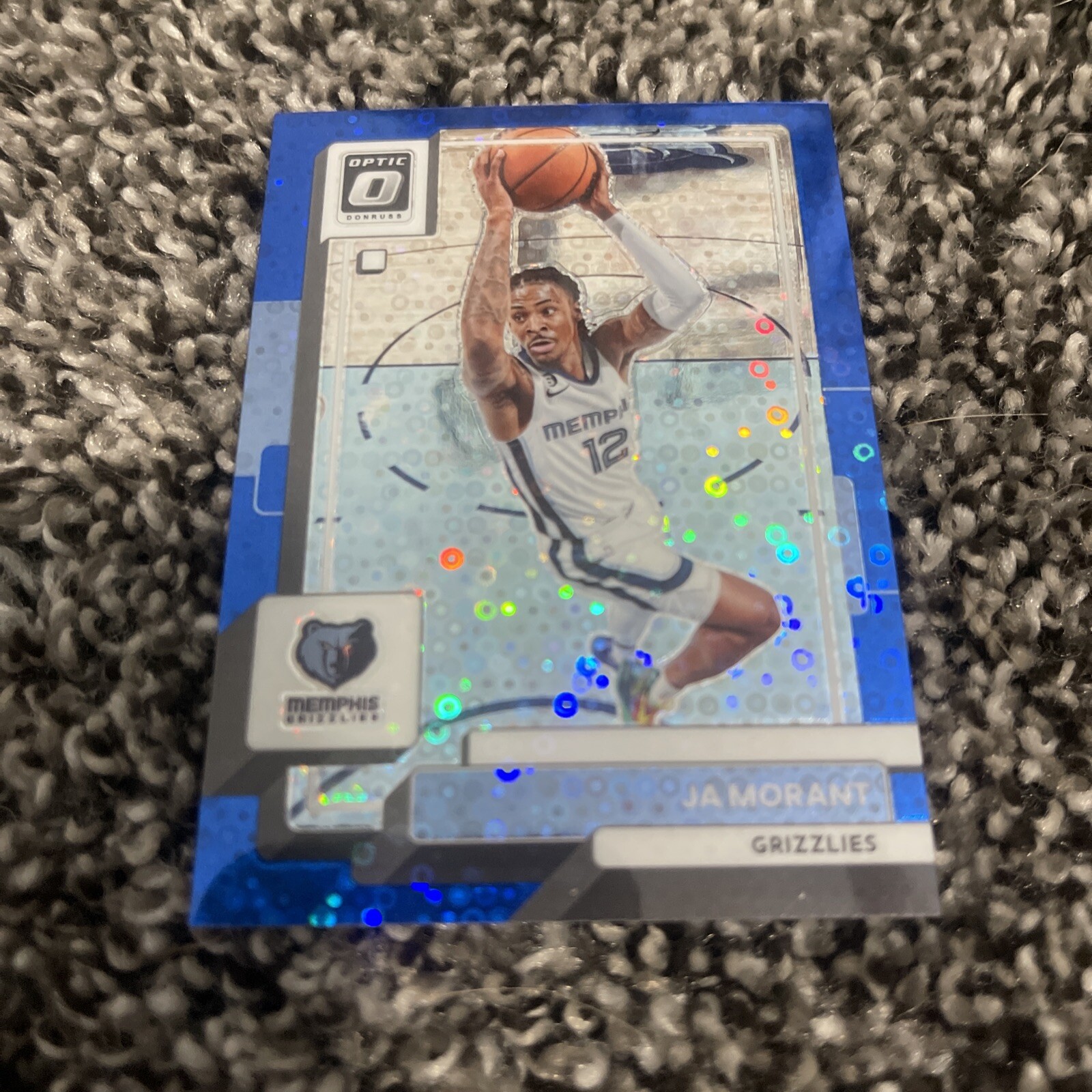 2022-23 Panini Donruss Optic Blue Prizm /49 Ja Morant #176
