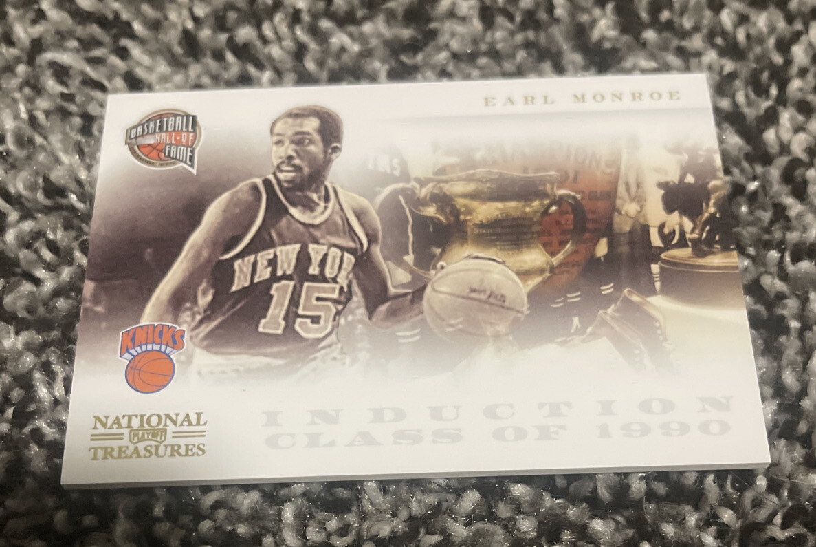 New Listing2010-11 Playoff National Treasures Hall of Fame /25 Earl Monroe #21 HOF
