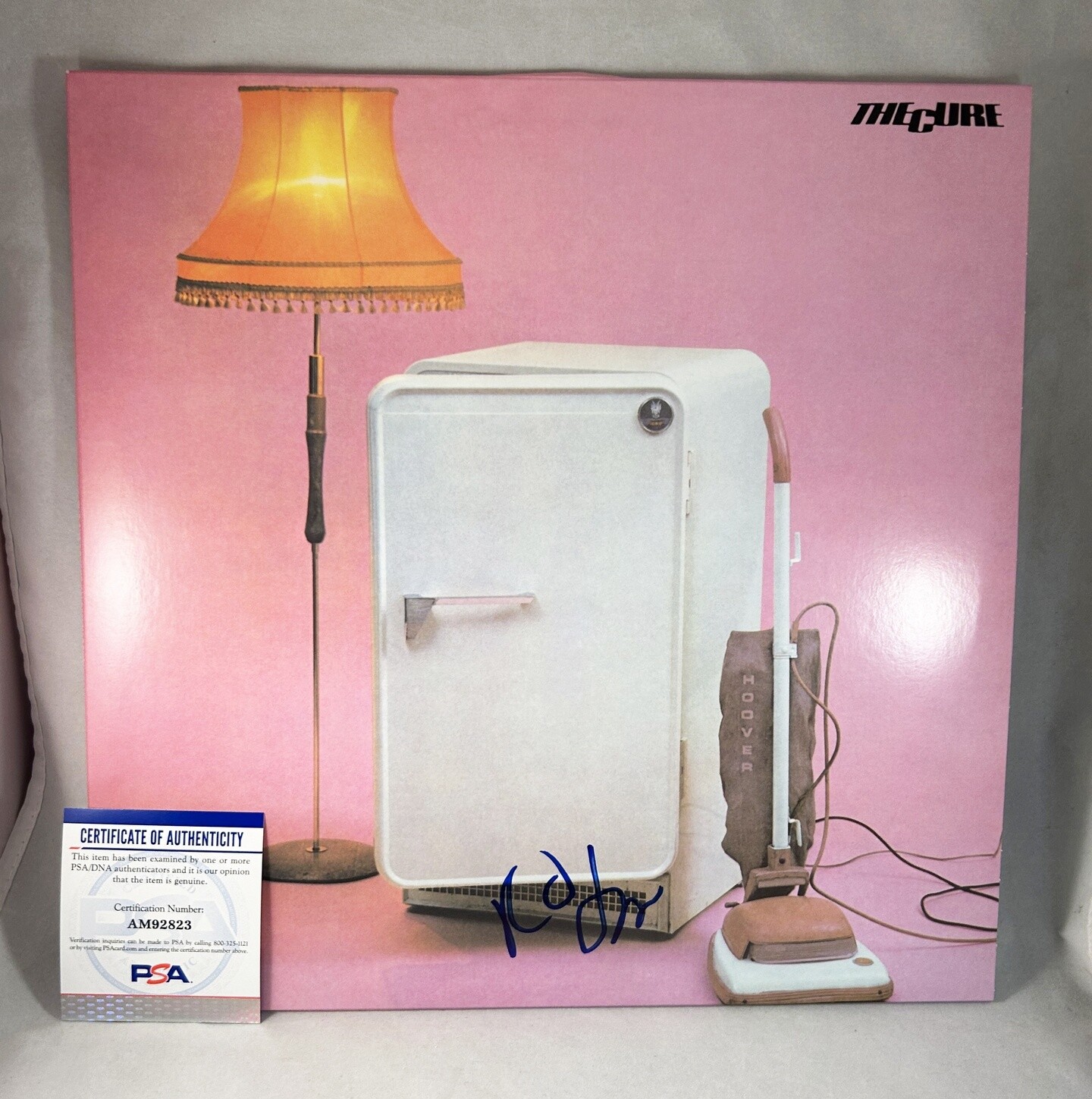 Robert Smith Signed Vinyl LP Album The Cure PSA/DNA 5 COA
