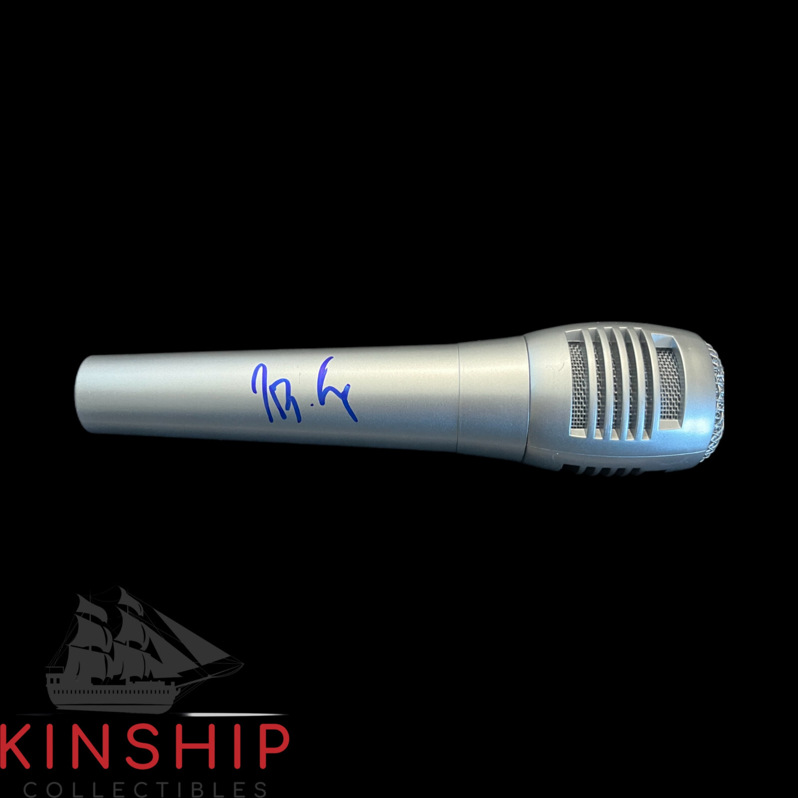 John Crist signed Microphone JSA COA Comedian YouTube Auto Z1421
