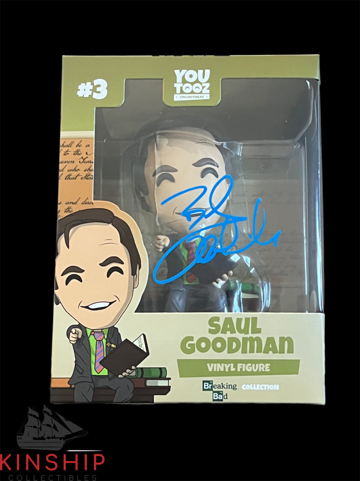 Bob Odenkirk signed YouTooz Figure Pop JSA COA Breaking Bad Auto Rare Z1430
