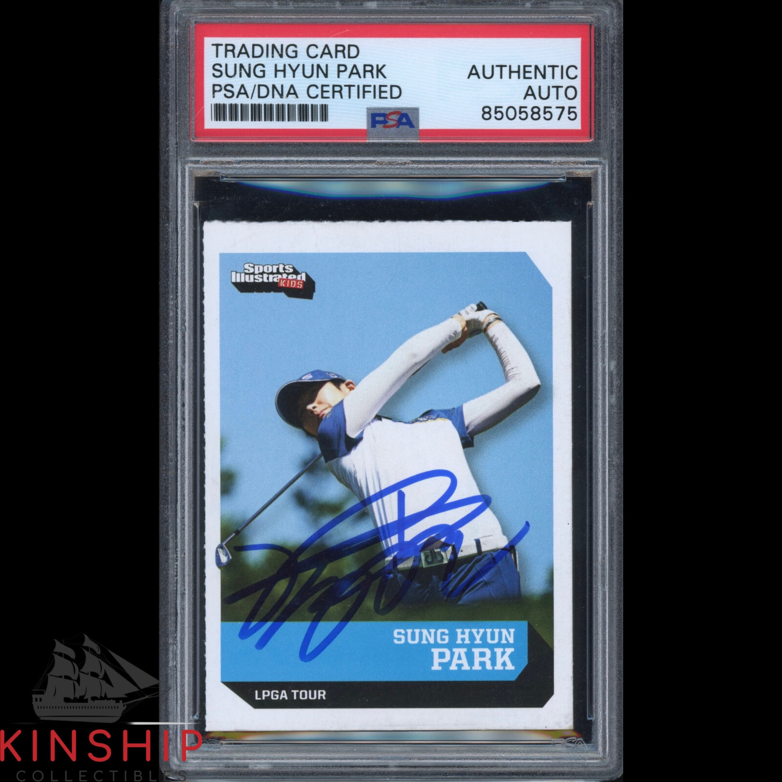 New ListingSung Hyun Park signed 2018 Sports Illustrated Rookie Card PSA LPGA Auto C2139
