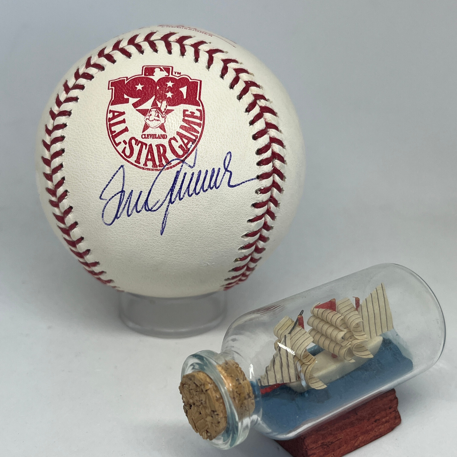 Tom Seaver signed Rawlings 1981 All Star Logo Baseball PSA DNA Mets Auto A2948