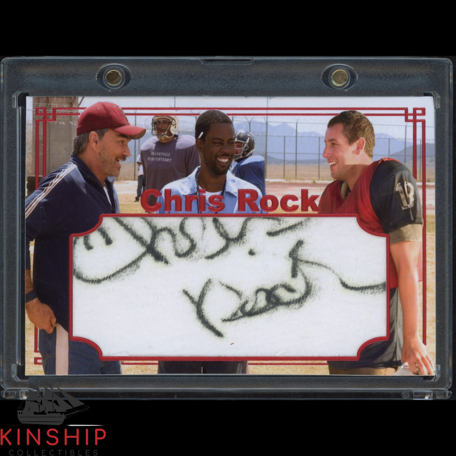 New ListingChris Rock signed Cut Custom Card JSA COA Longest Yard Rare Actor Auto Z1449