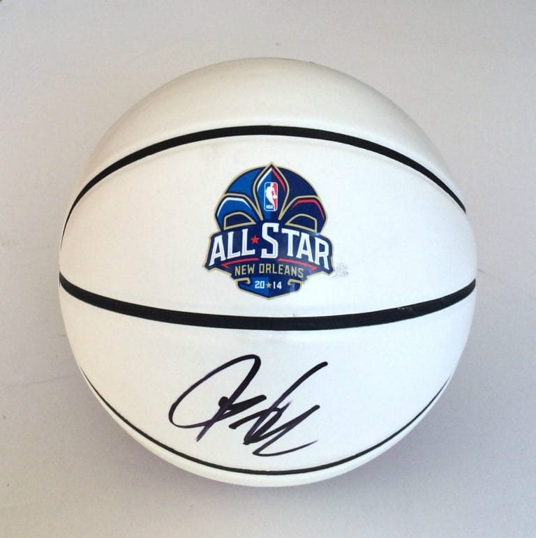 2014 ALL-STAR #12 LAMARCUS ALDRIDGE SIGNED AUTOGRAPHED BASKETBALL COA! RIP CITY!
 COLLECTIBLE MEMORABILIA