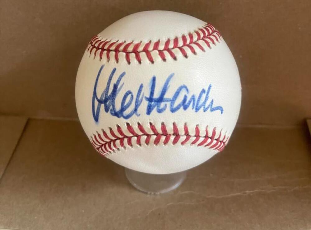 MEL HARDER CLEVELAND INDIANS SIGNED AUTOGRAPHED A.L. BECKETT AUTH
