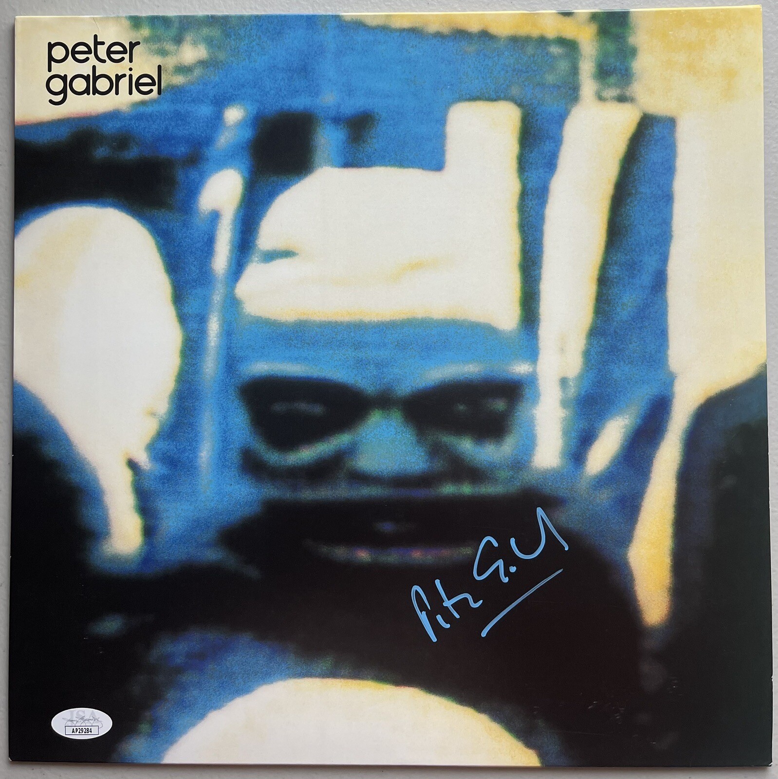 Peter Gabriel Signed Autographed Vinyl Album JSA Sledgehammer Record
