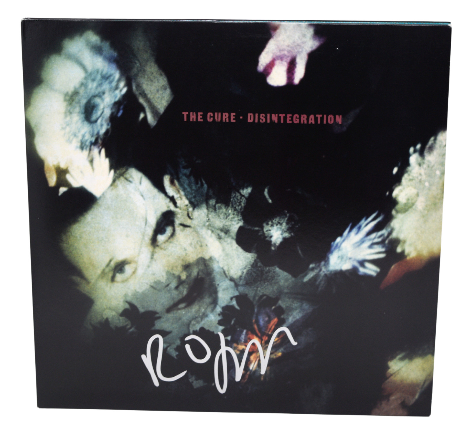 Robert Smith The Cure Signed Autograph Disintegration Vinyl Record Album BAS COA
