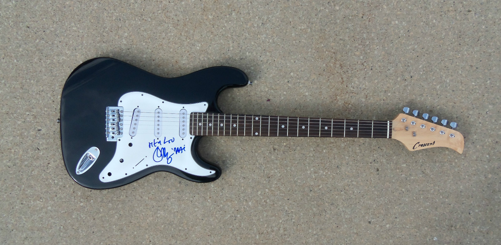 Small Faces/Faces IAN MCLAGAN Signed Autographed Electric Guitar COA! PROOF
