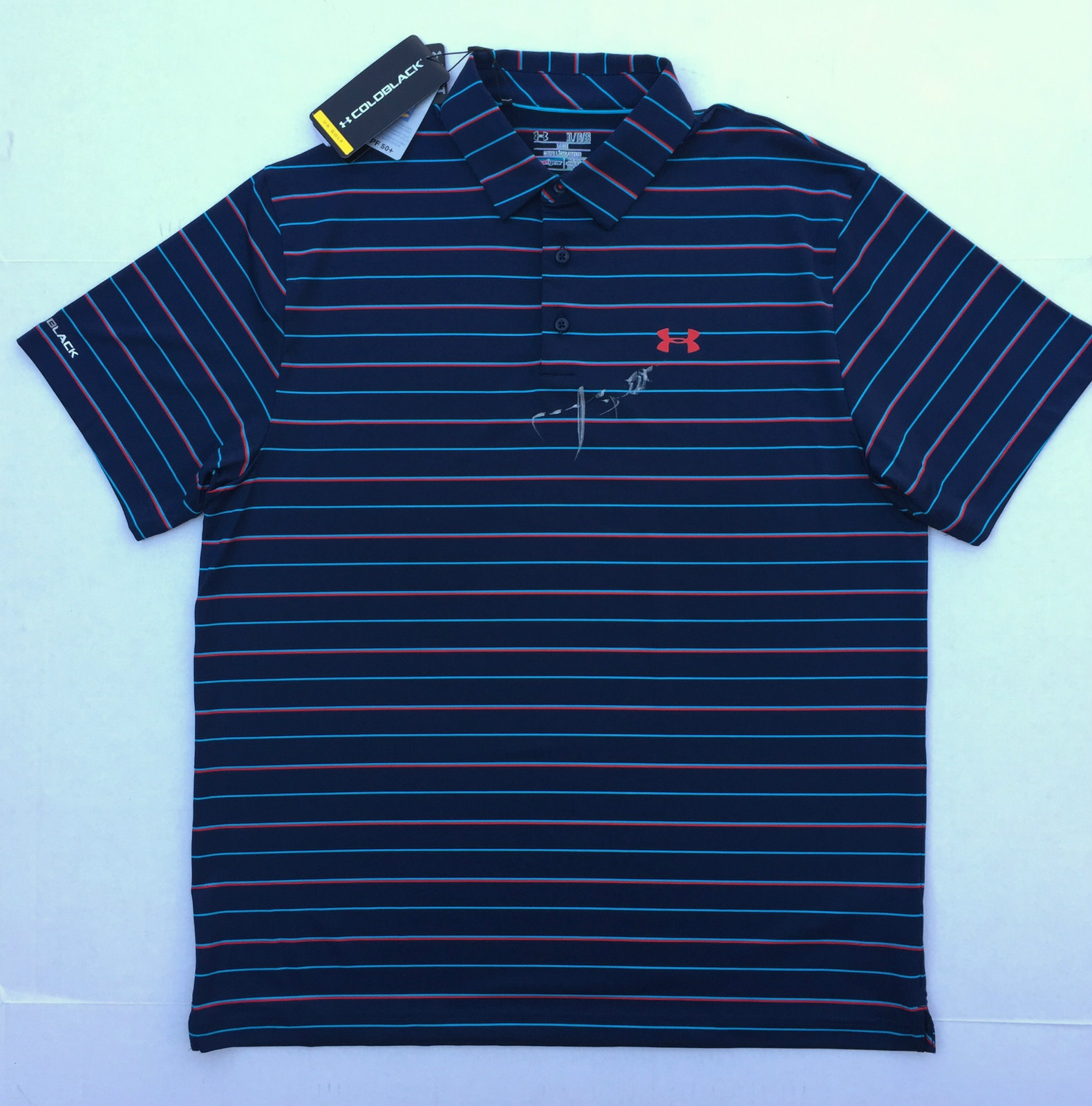 2015 US Open Champ JORDAN SPIETH Signed Autographed UNDER ARMOUR Shirt COA PROOF
