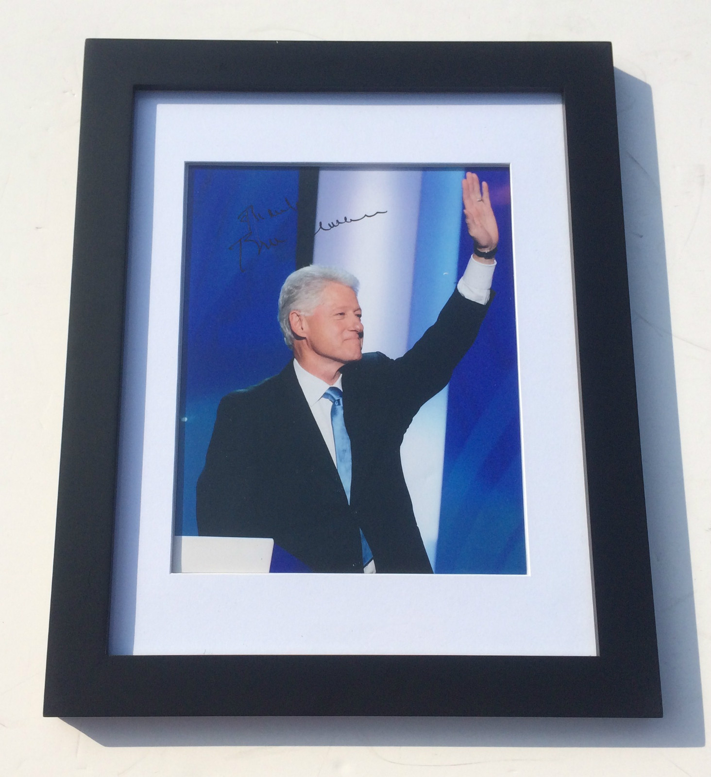 PSA/DNA 42nd President BILL CLINTON Signed Autographed FRAMED & MATTED Photo!!