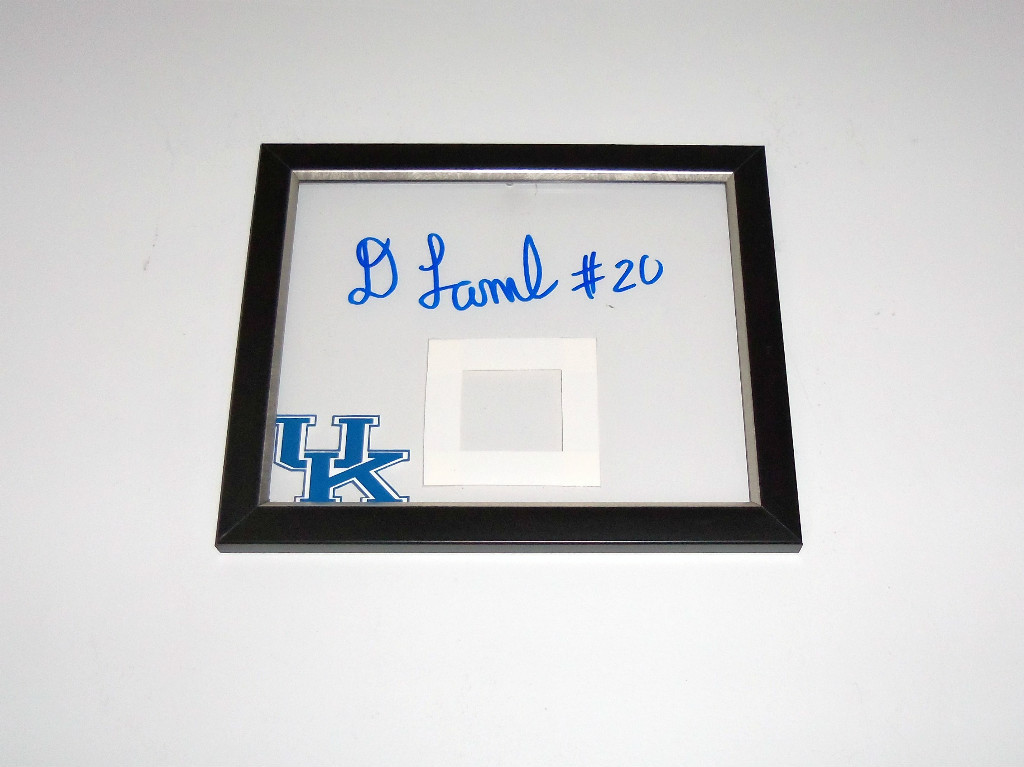 Kentucky DORON LAMB Signed Autographed Basketball COA! PROOF!! GO CATS!
