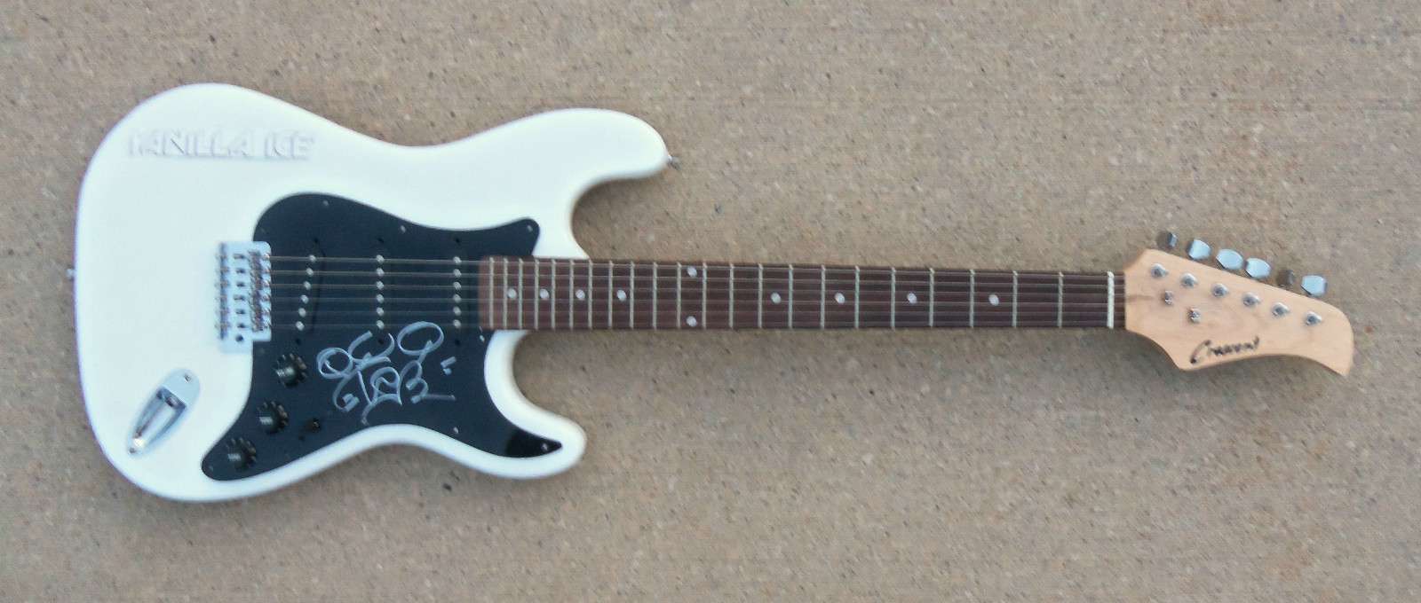 Ice Ice VANILLA ICE ROB VAN WINKLE Signed Autographed Electric Guitar COA! PROOF
