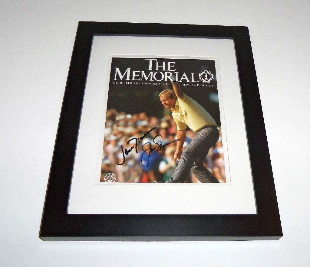 2011 JACK NICKLAUS SIGNED AUTOGRAPHED MEMORIAL PROGRAM JSA PROOF MASTERS CHAMP
