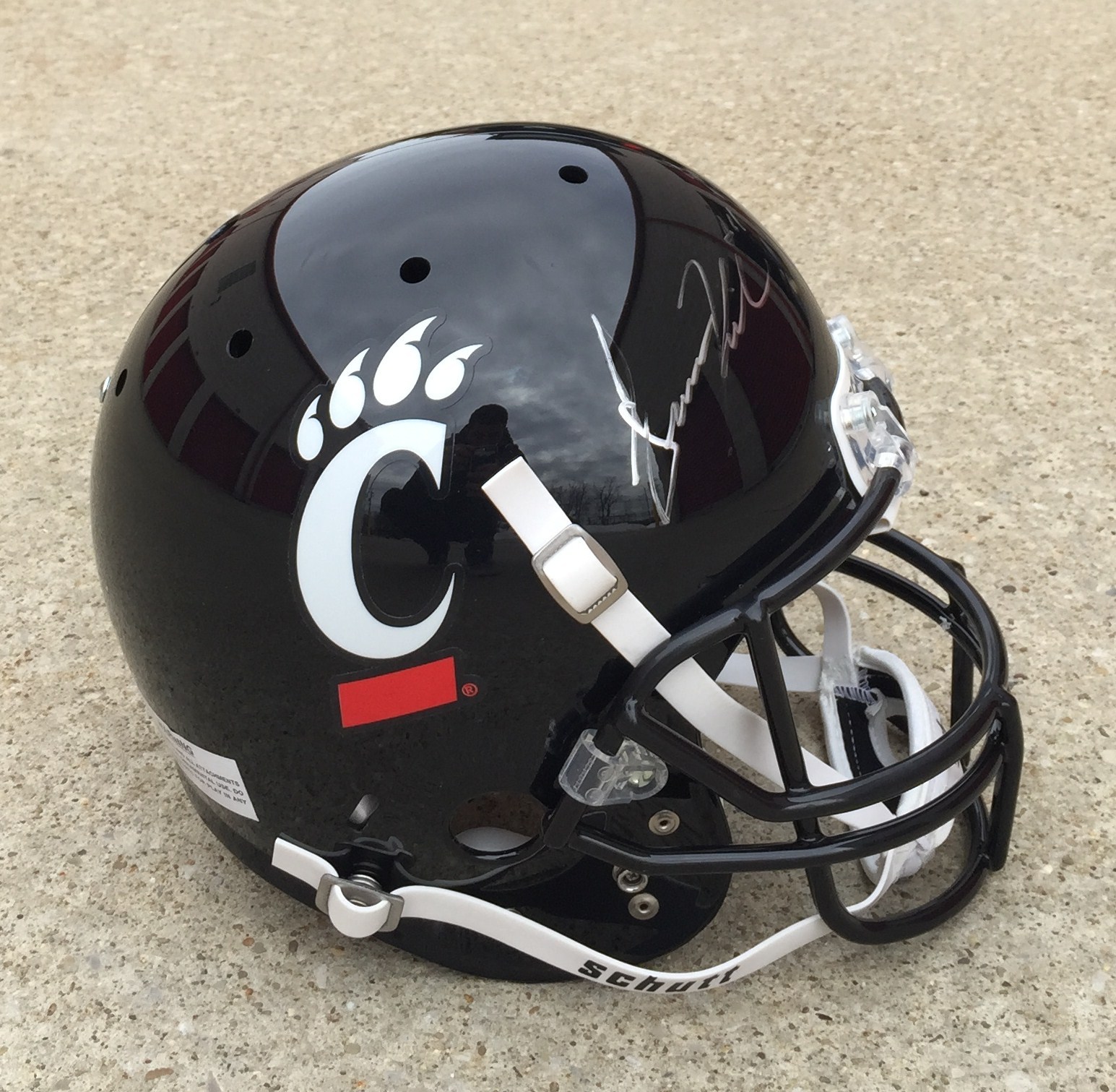 Cincinnati Bearcats #11 GUNNER KIEL Signed Autographed F/S Football Helmet COA!
