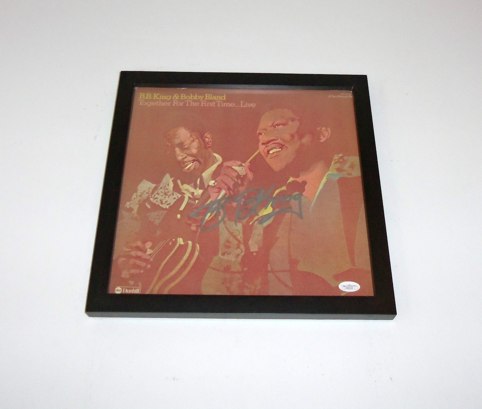 JSA Bobby Bland BB KING Signed Autographed FRAMED LP Record Album! B B
