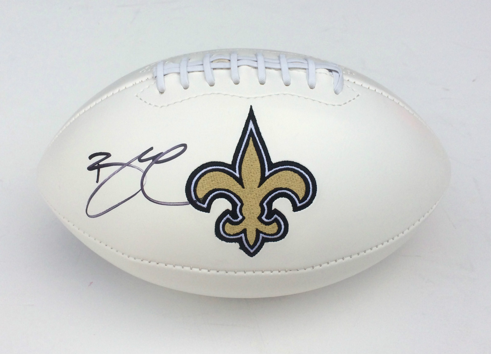 New Orleans Saints #10 BRANDIN COOKS Signed Autographed Logo Football COA
