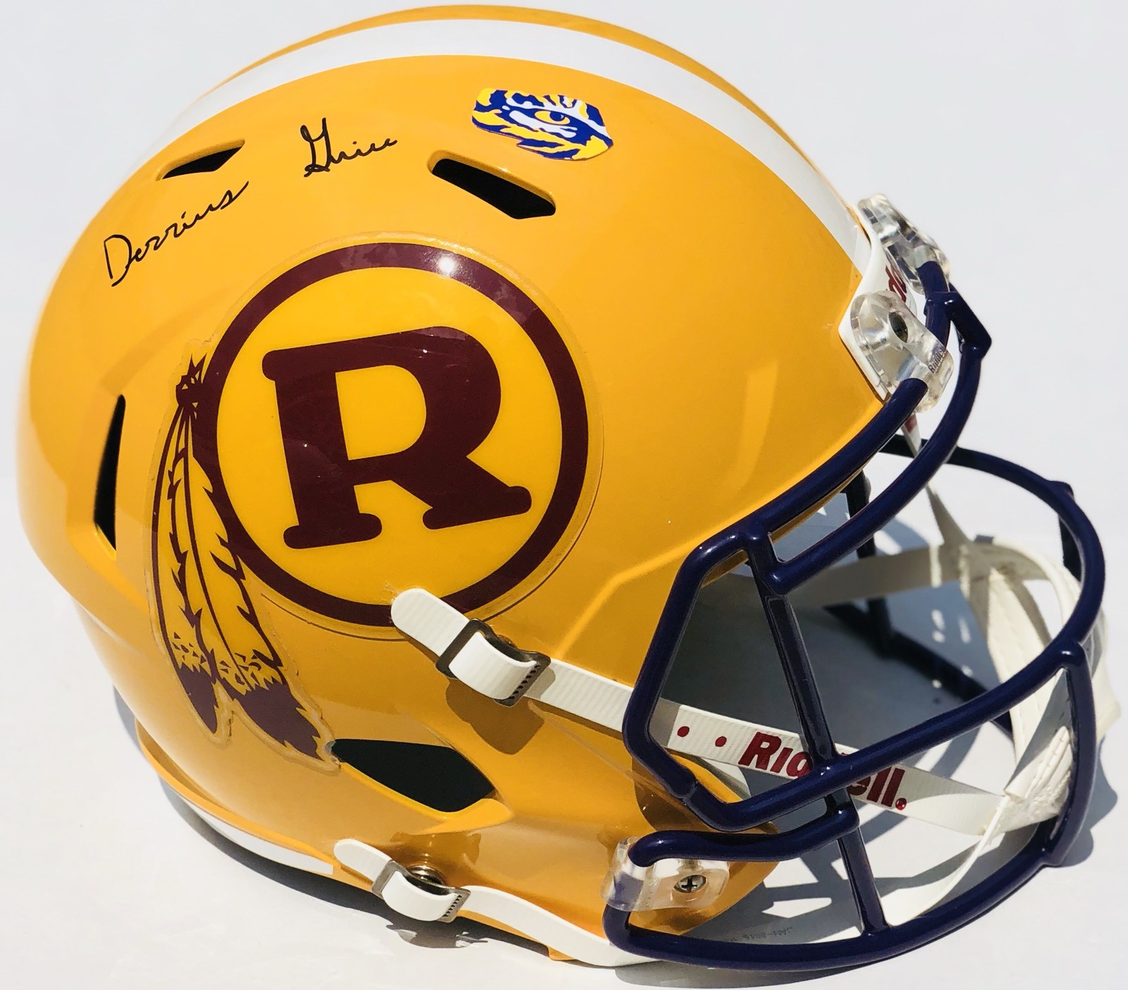 PSA/DNA Washington Redskins DERRIUS GUICE Signed Autographed Football Helmet
